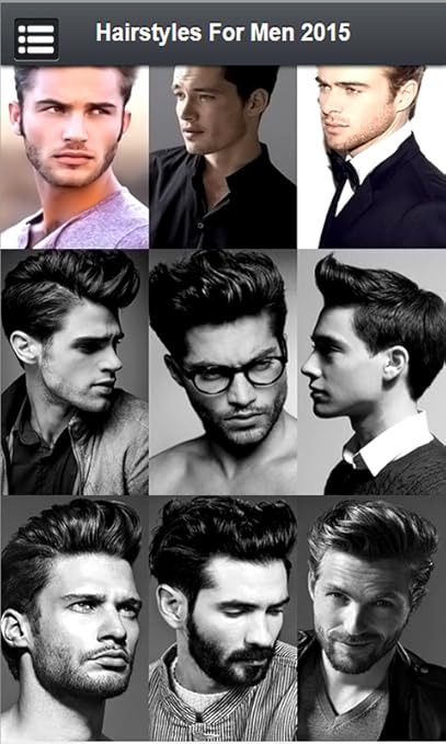 Amazon Com Hairstyles For Men 2015 Free Application For Kindle