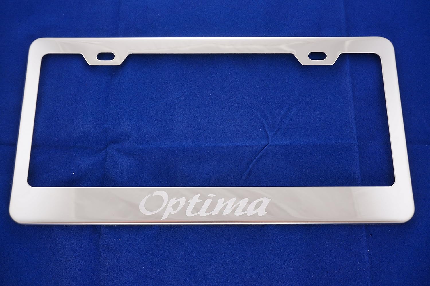 Fit Kia Optima Stainless Steel Chrome License Plate Frame