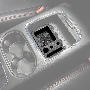 Amazon Com Red Hound Auto Center Console Organizer 2 Piece Set Vehicle Inserts Compatible With Dodge Grand Caravan 2011 2018 Super Center Console Only Automotive