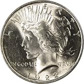 1922 Peace Silver Dollar BU Choice Uncirculated Mint State $1 Coin | Collectible Coin: Peace Dollar, 1922, Silver, Choice Uncirculated