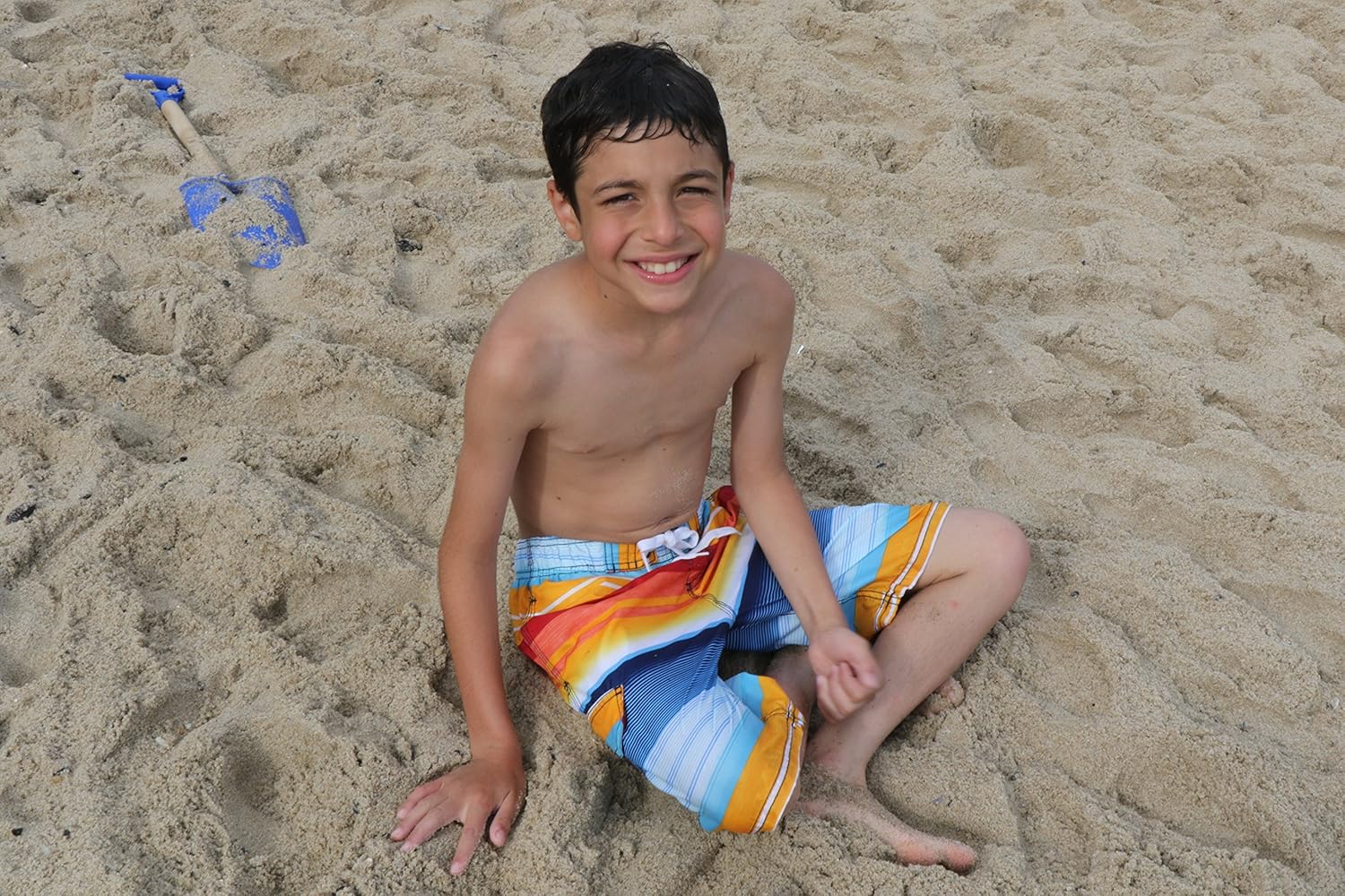 Kanu Surf Boys' Echo Quick Dry UPF 50+ Beach Swim Trunks: Clothing