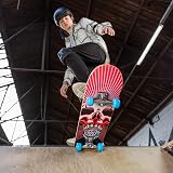 Xootz Kids Skateboard 31 inch Maple Deck Double Kick Boys Girls Designs view 3