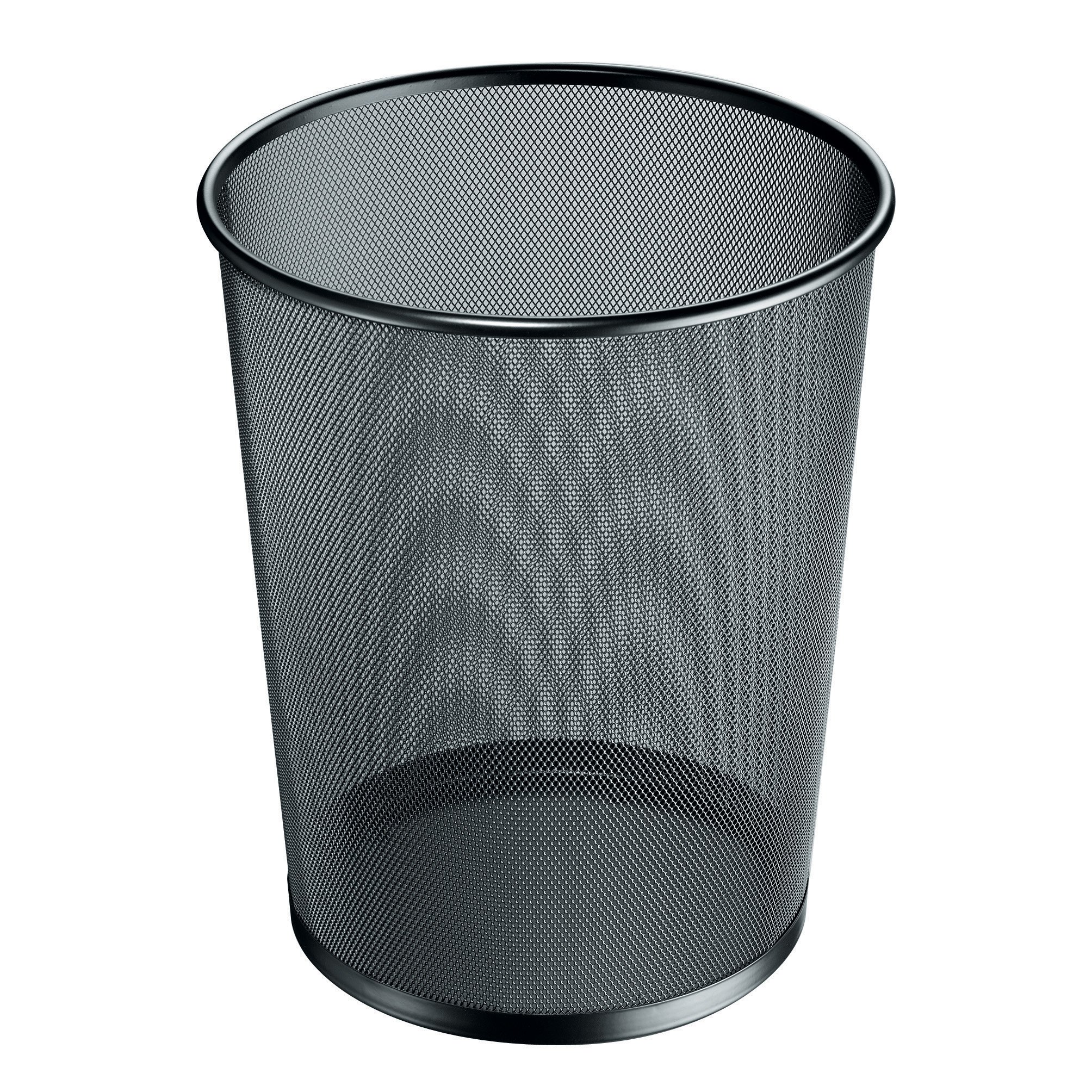 Herlitz Manhattan Waste Paper Basket - Black