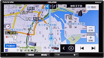 デンソーテン販売 イクリプス(ECLIPSE) カーナビ AVN-R7 地図無料更新 地デジ(ワンセグ/フルセグ)/VICS WIDE/SD/CD/DVD/USB/Bluetooth/Wi-Fi 7型