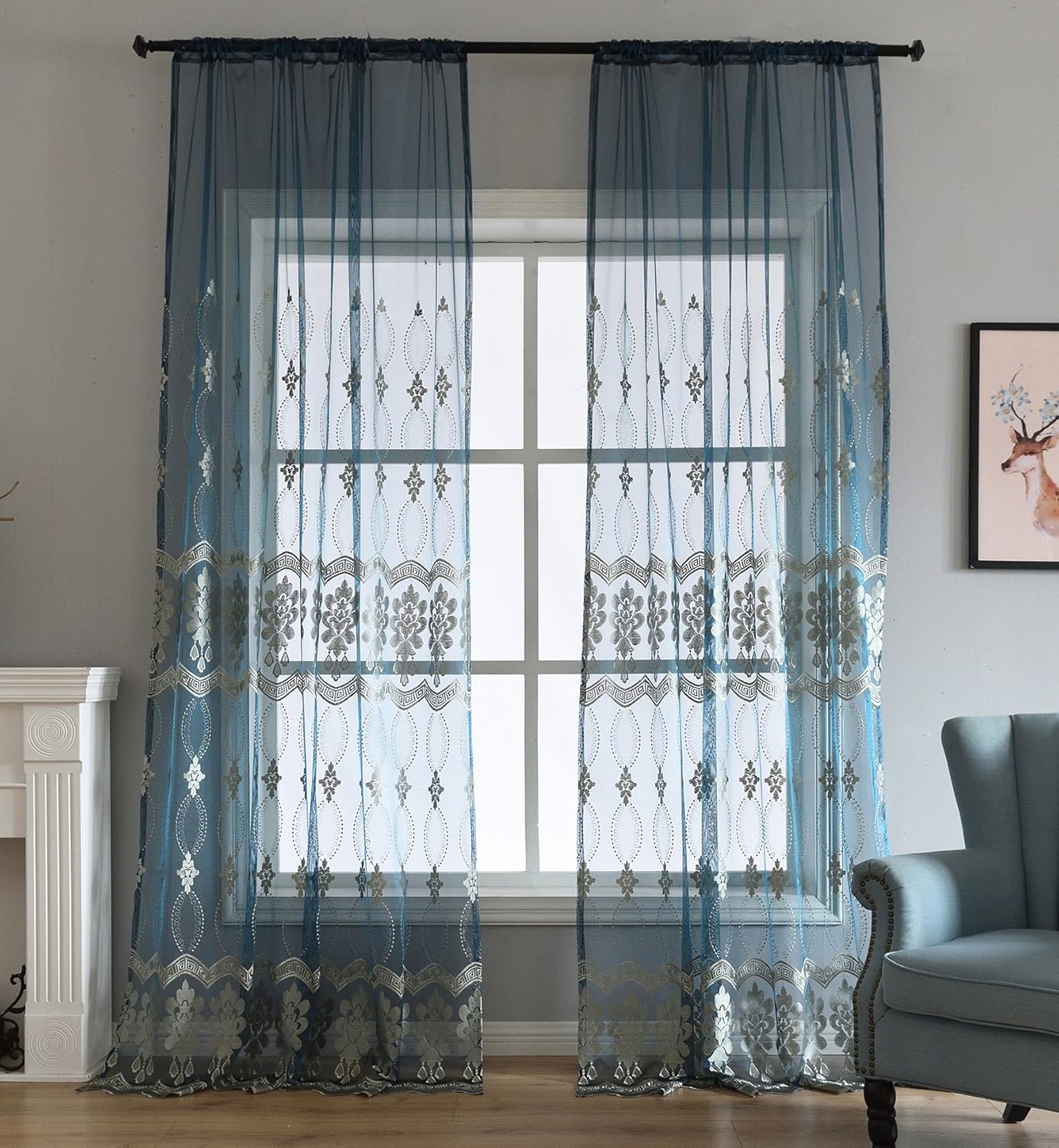 Best living room curtains 55 by 80
