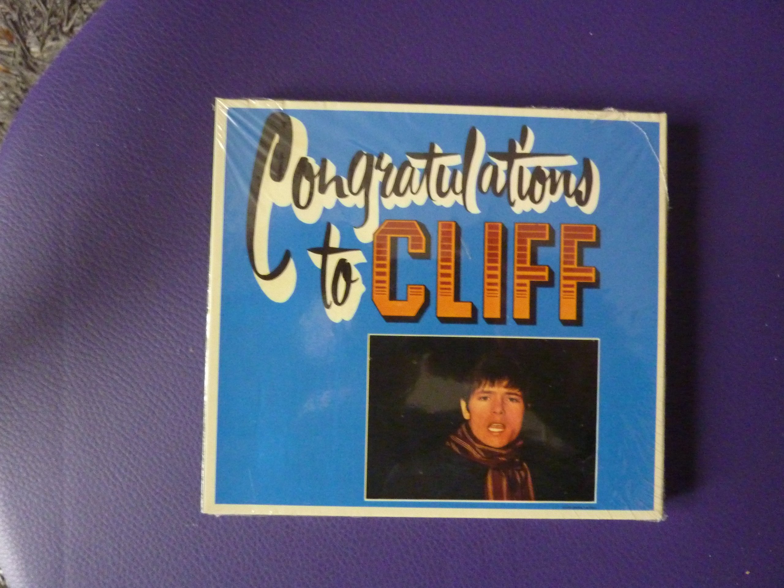 Congratulations to Cliff