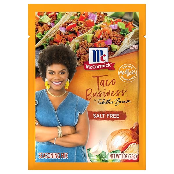 MCCORMICK TACO BUSINESS SEASONING MIX BY TABITHA BROWN,...