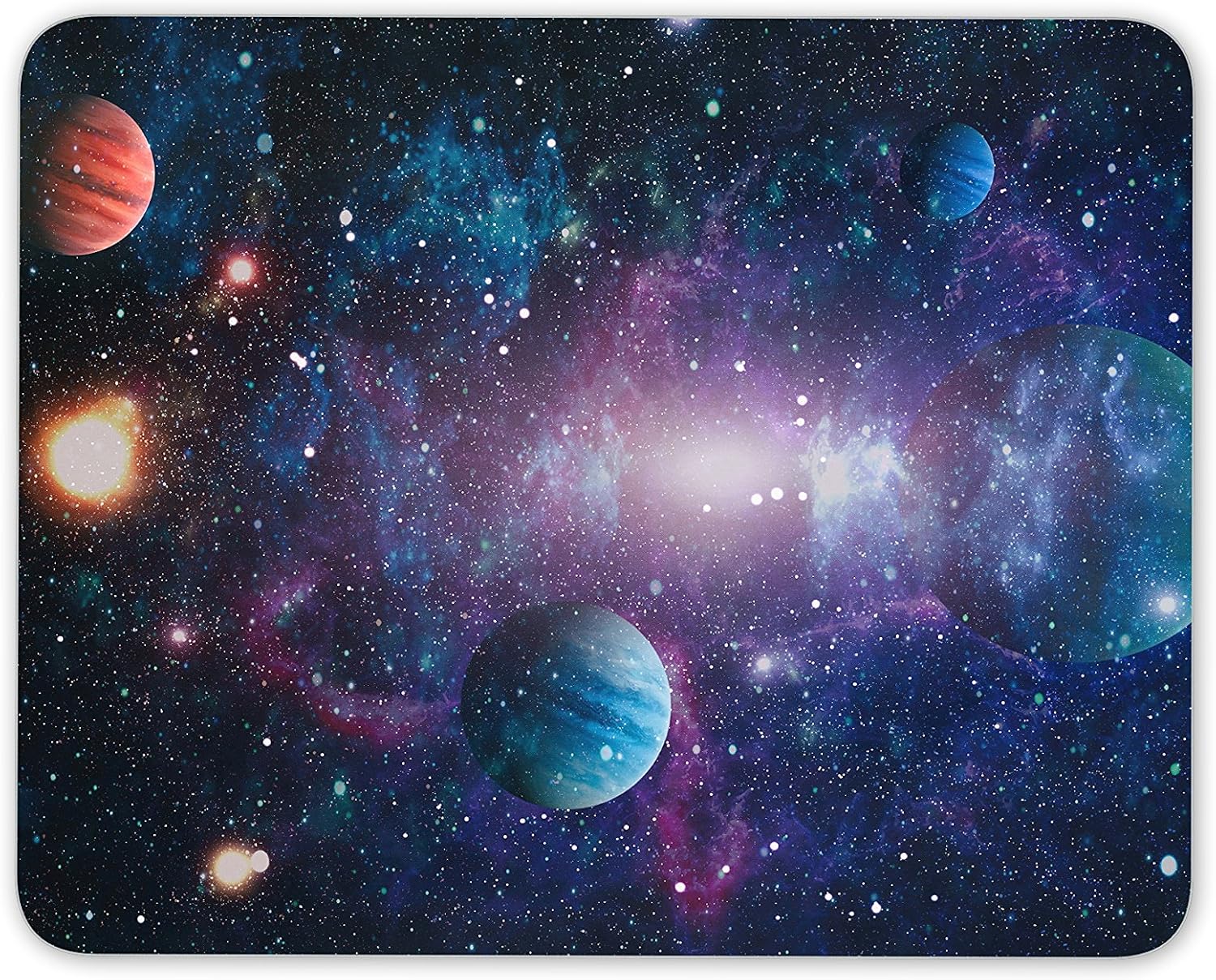 Space Planets Mouse Mat Pad - Science Student Astronomy Fun Gift Computer #13188