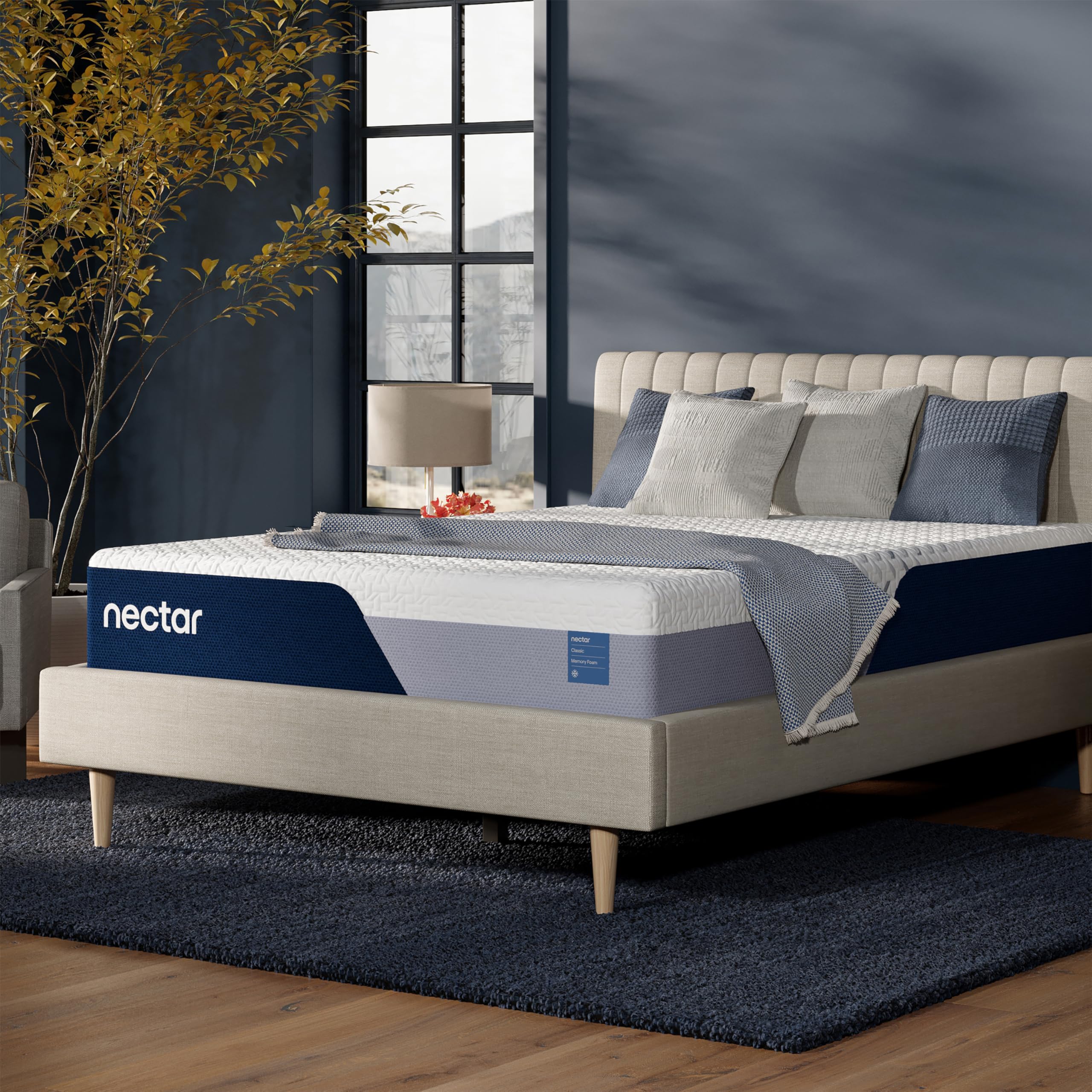 Photo 1 of Nectar Classic 12” Full Mattress - Medium Firm - Contouring Memory Foam - Cooling Top Layer - Support & Pressure-Relief - Mattress in a Box - 365-Night Trial & Forever Warranty