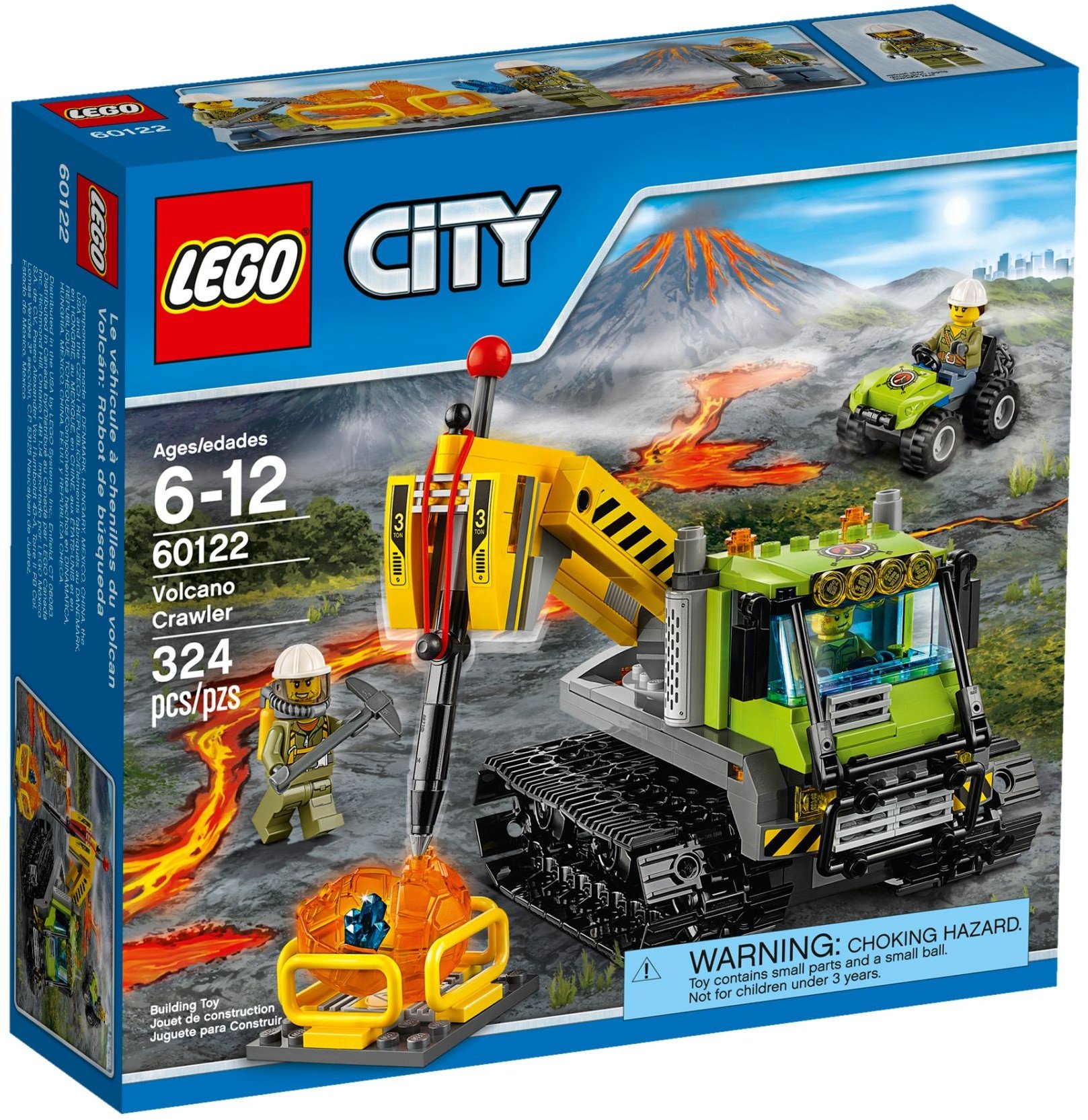 LEGO - 60122 - City - Building Set - The Crawler Drill