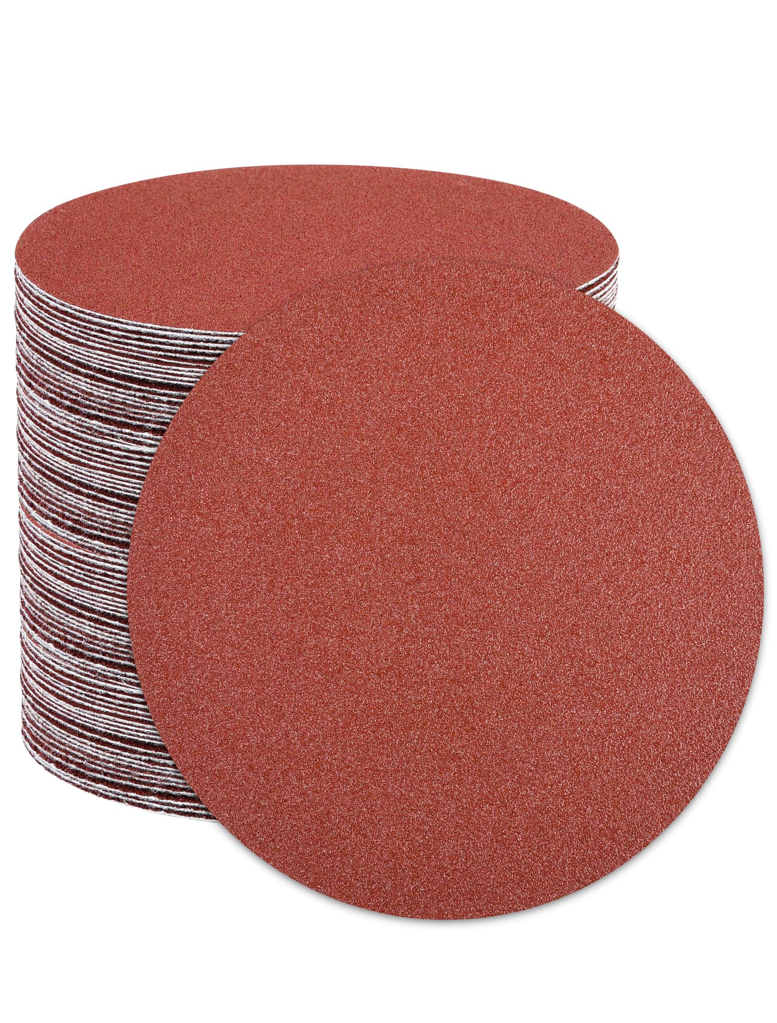 115mm Hook & Loop Sanding Discs 40/80/120/240 Grit Anti-Clogging Sanddpaper, 80Pcs 4.5Inch Orbital Sander Abrasives Disc for Wood, Metal, Plastic — image 1