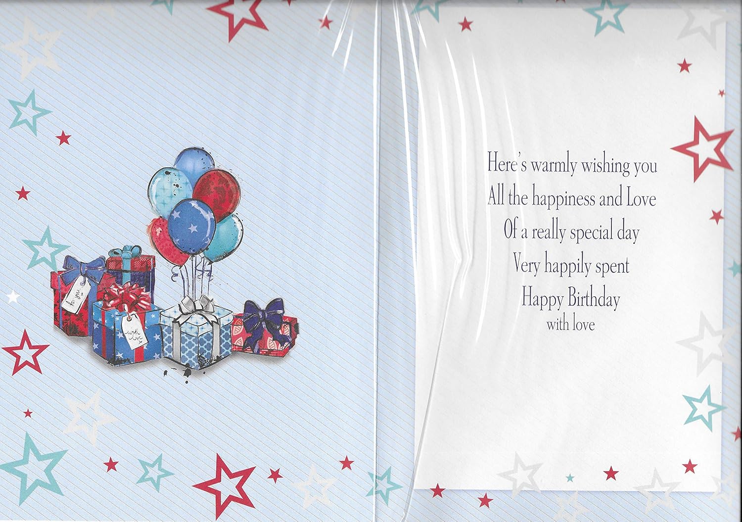 to My Wonderful Husband Birthday Card - Size 6" X 8", brown|yellow|beige|red, 6 x 8 inch - Image 3