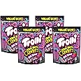 Trolli Sour Brite Crawlers, Very Berry, Sour Gummy Worms, 28.8 Ounce Resealable Bag (Pack of 4)