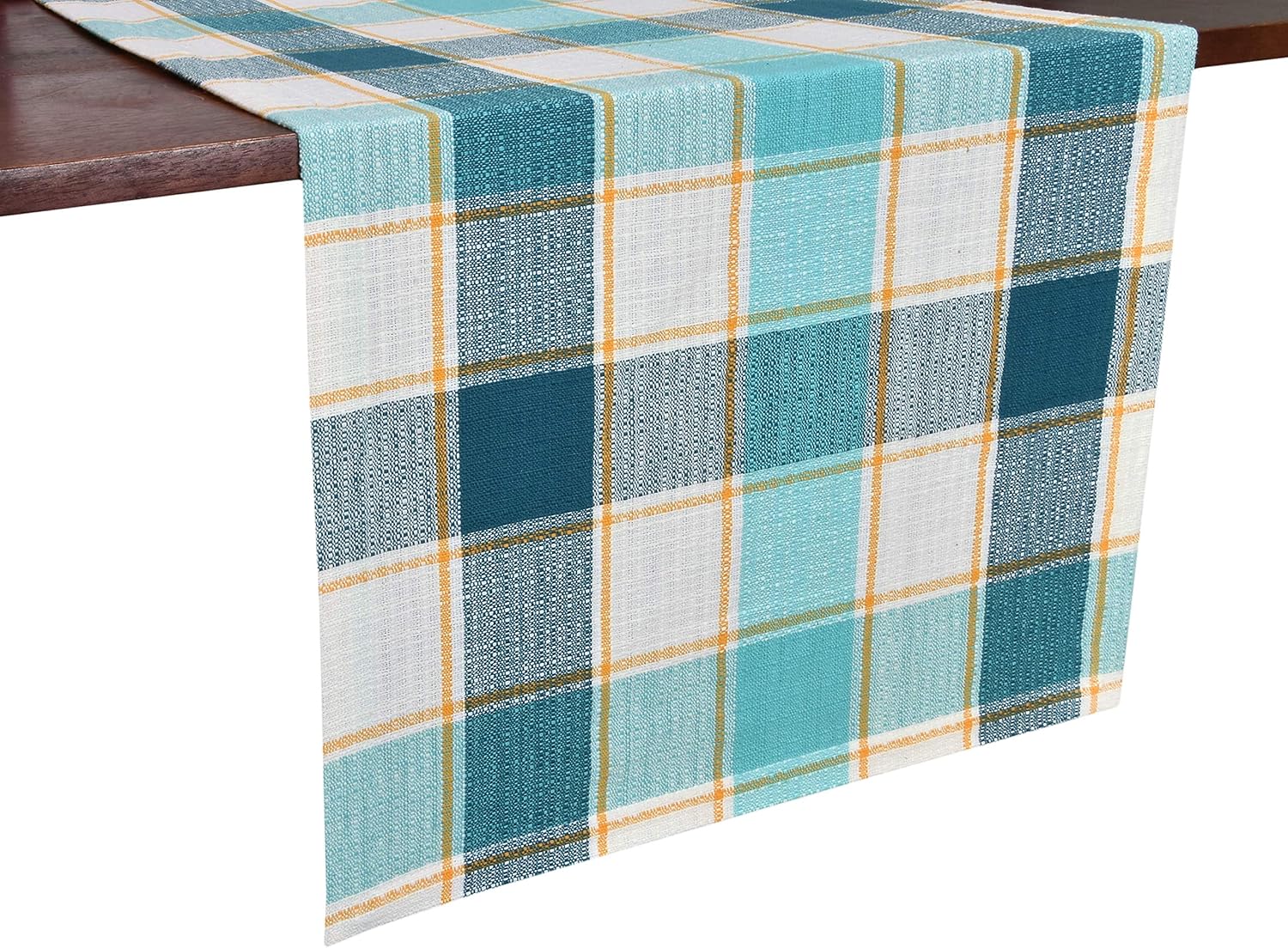 Best table runner spring turquoise