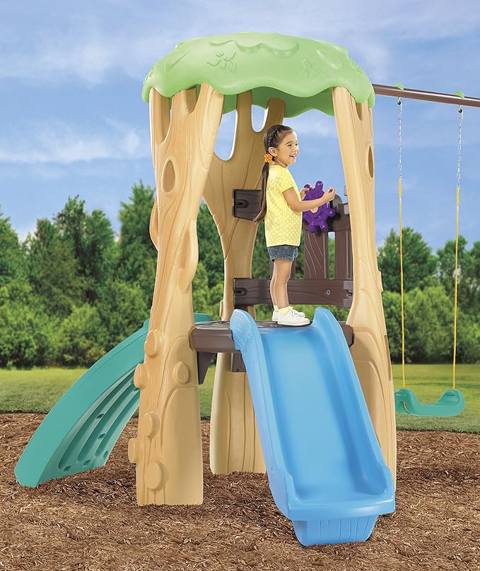tree house swing set little tikes