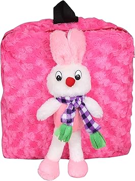 Tickles Bunny Soft Toy School Shoulder Bag 3 litres