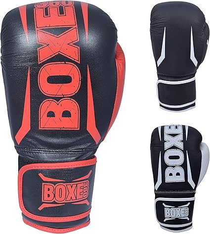 leather boxing mitts