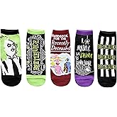 Hyp Beetlejuice Juniors/Womens 5 Pack Ankle Socks