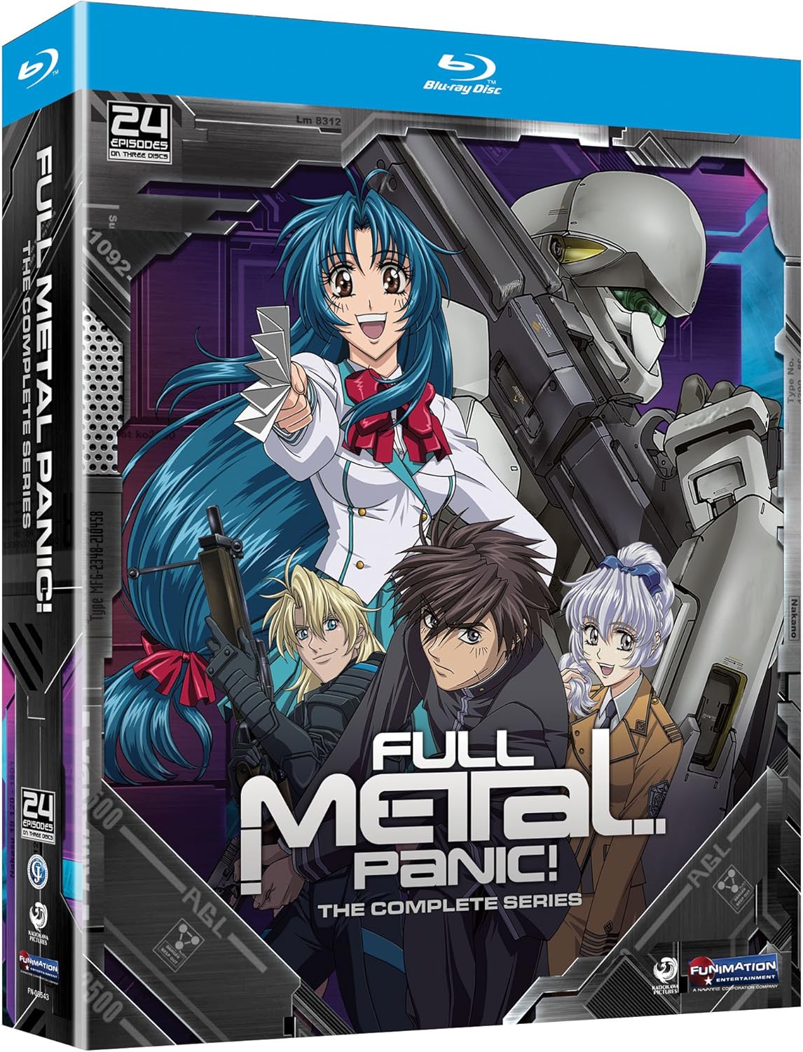 Amazon Co Jp Full Metal Panic Complete Series Blu Ray Import Dvd ブルーレイ 賀東昭二 四季童子 千明孝一 Gonzo