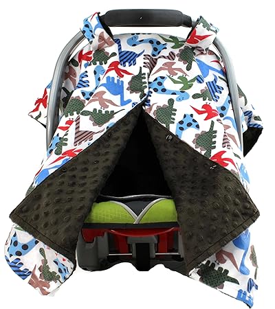 dinosaur infant car seat covers