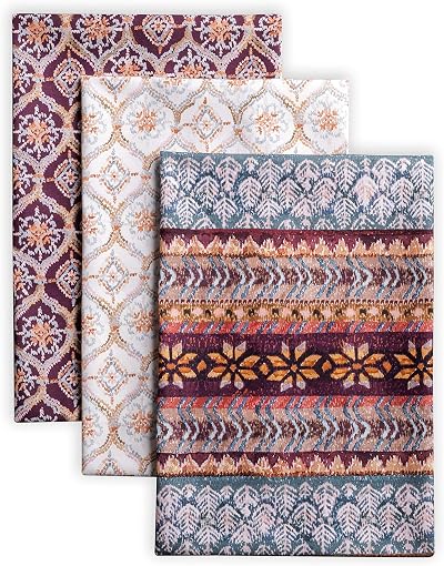 Maison d' Hermine 3pk Cotton Kitchen Towels 70x50cm Absorbent Dish Tea Towels
