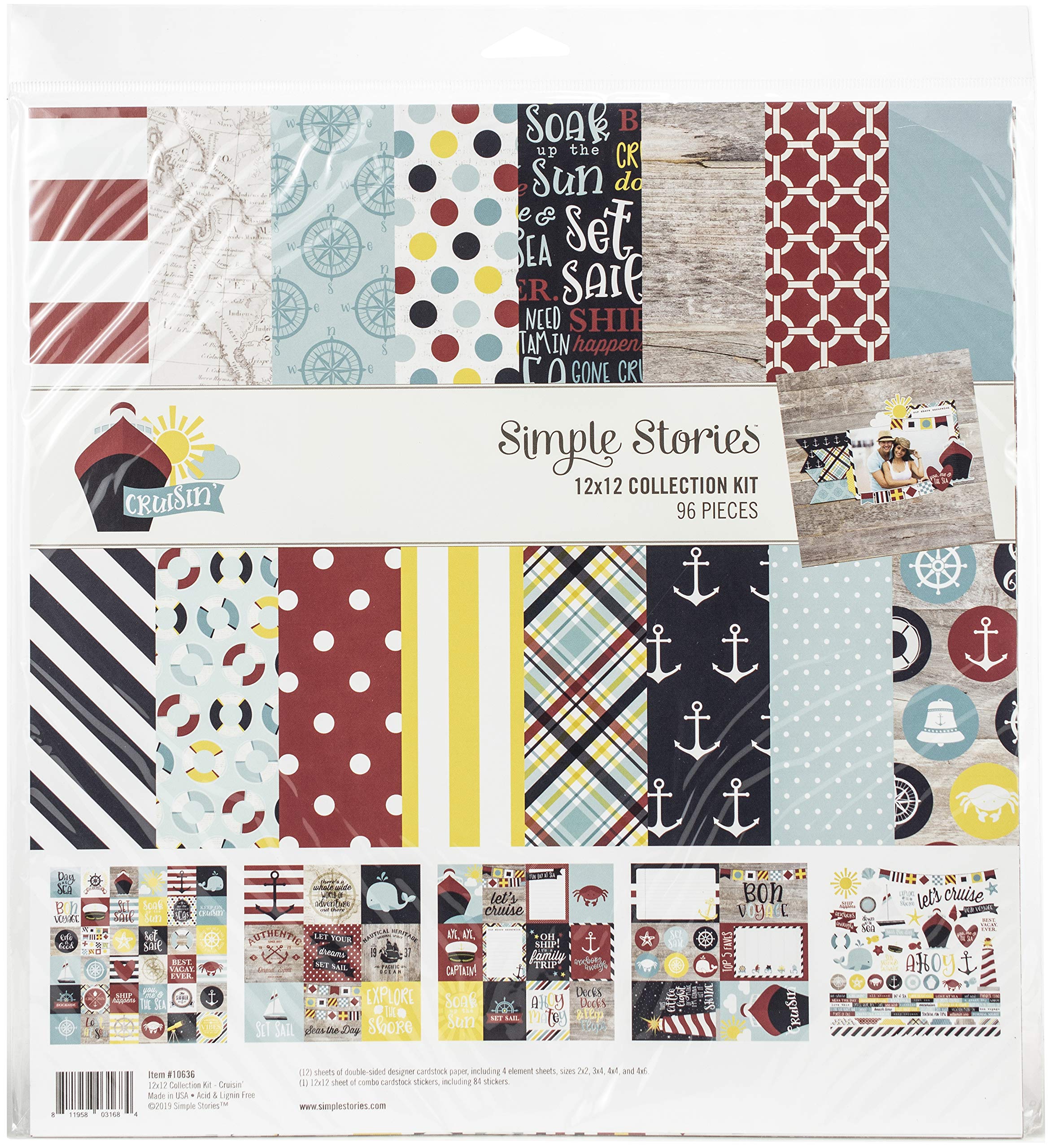 SIMPLE STORIES Cruisin Collection 12X12, One Size