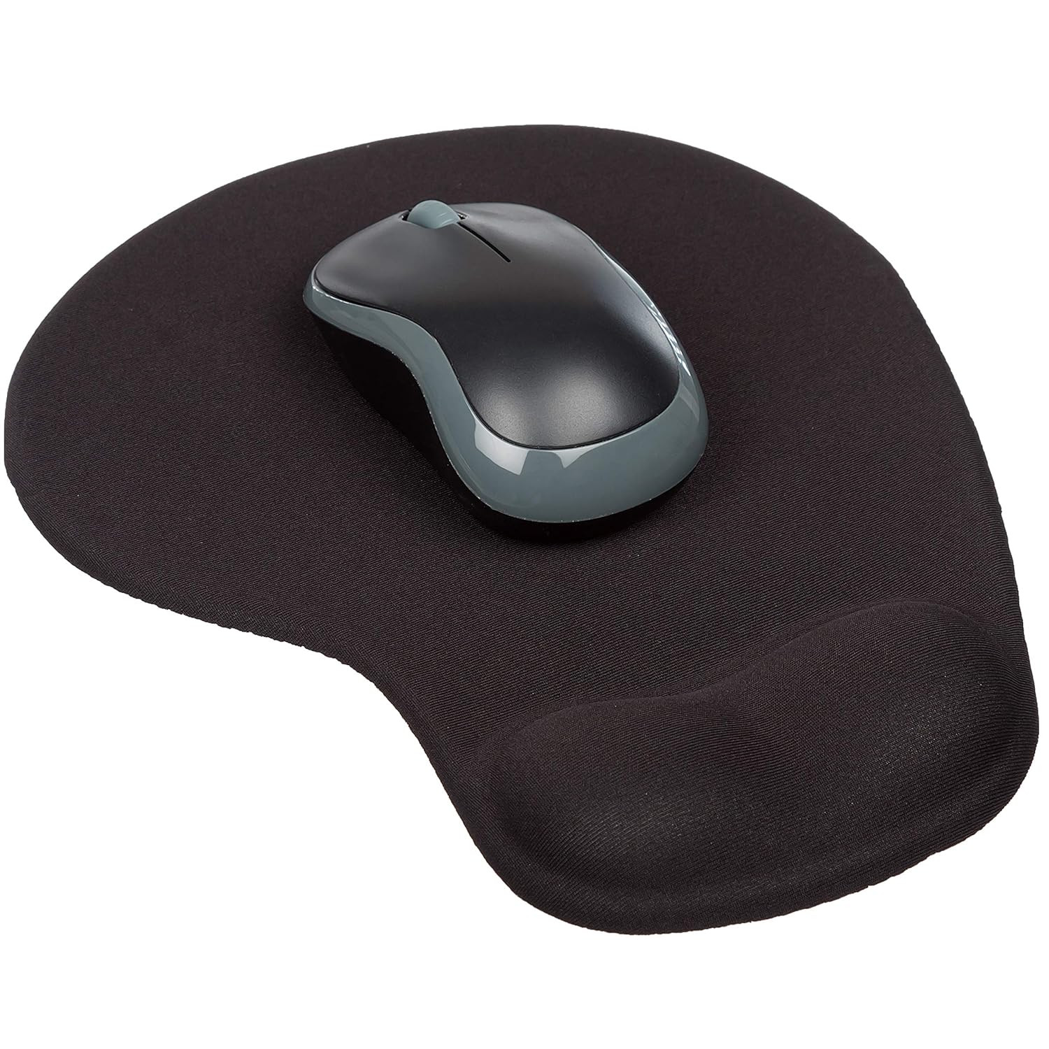 Black Gel Mouse Mat with Wrist Support, Comfortable Amazon.co.uk