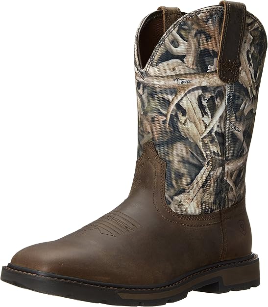 Ariat Men's Groundbreaker Wide Square Toe Work Boot Western