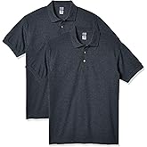 Gildan Adult Ultra Cotton Pique Sport Shirt, Style G3800, 2-Pack
