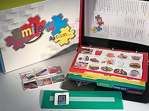 Visual Communication Photo Symbol Book, Autism Language Flash Cards, Vocabulary, Learning Speech Therapy Articulation ASD ADD ADHD & Apraxia