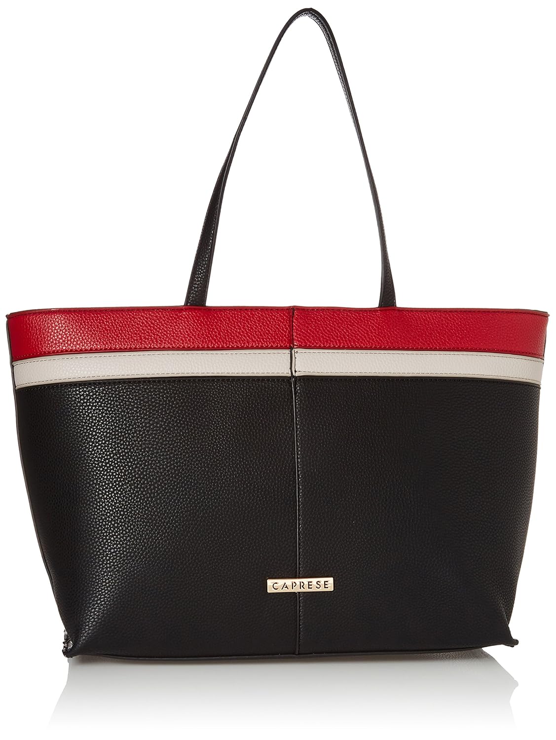caprese philis women's tote bag (black, red and grey) ()