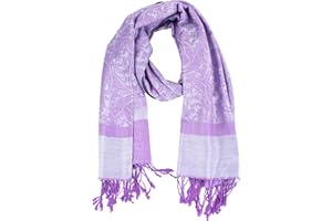 PASKMLNA Paisley Jacquard Pashmina Shawl Wrap Scarf Stole