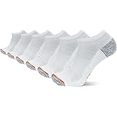 Merrell Unisex MOAB Speed Lightweight Hiker Sock 6 Pair Pack, White, S/M