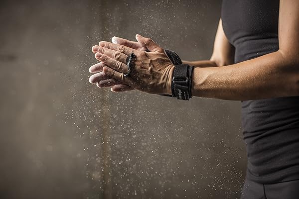 HARBINGER LEATHER PALM GRIPS FOR WEIGHT LIFTING WORKOUT HAND PROTECTION, SMALL