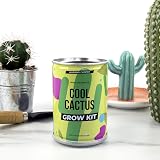 Gift Republic Cool Cactus Grow Tin Grow Your Own Cacti in a Tin Kit view 2