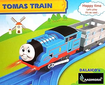 thomas battery operated train and track set