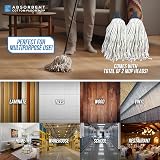 TDBS Cotton Floor Mop System with 110cm Metal Handle & Extra Head view 6