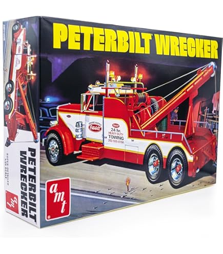 Amazon.com: Skill 3 Model Kit K-123 Cabover Truck Tractor 1/25