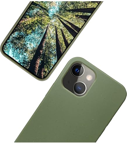 Eco By GranolaGear - Eco-Friendly Phone Case For IPhone 16 Plus - Biodegradable, Compostable, Plastic-Free, Made From Plants - Pacific Blue - View #7