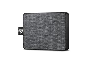 Seagate One Touch SSD 500GB External Solid State Drive Portable – Black, USB 3.0 for PC Laptop and Mac, 1yr Mylio Create, 2 m