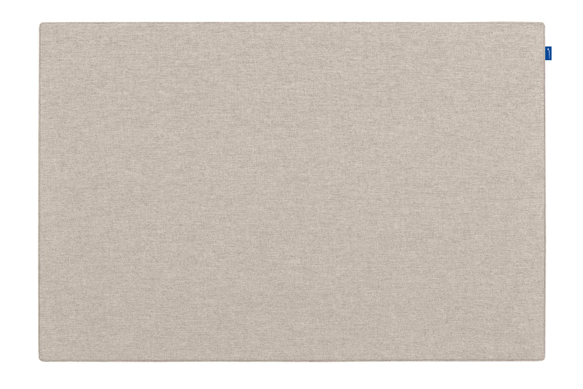 Legamaster Board-Up Acoustic Pinboard - soft beige - 75x100 cm - XL pinboard with textile surface - with sound absorption to improve acoustics in rooms - for wall mounting