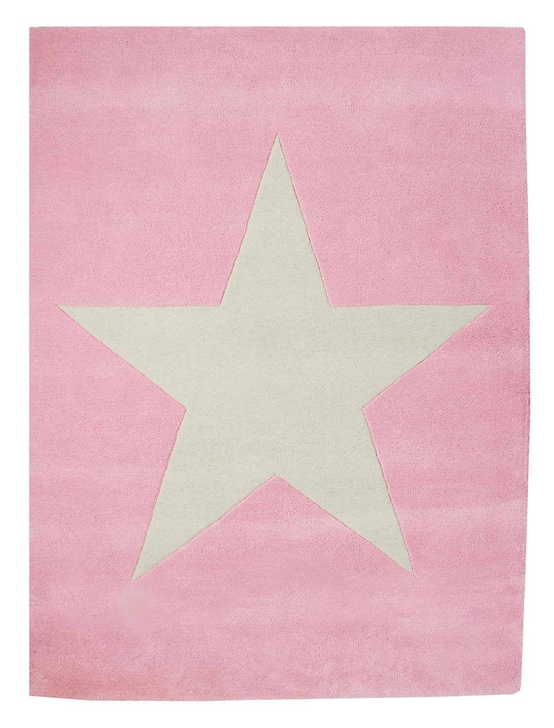 Lorena Canals Wool Rug Star Pink Amazon Co Uk Baby
