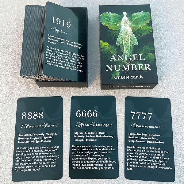 The Angel Number Oracle: A 55-Card Deck and Guidebook: The Pulp