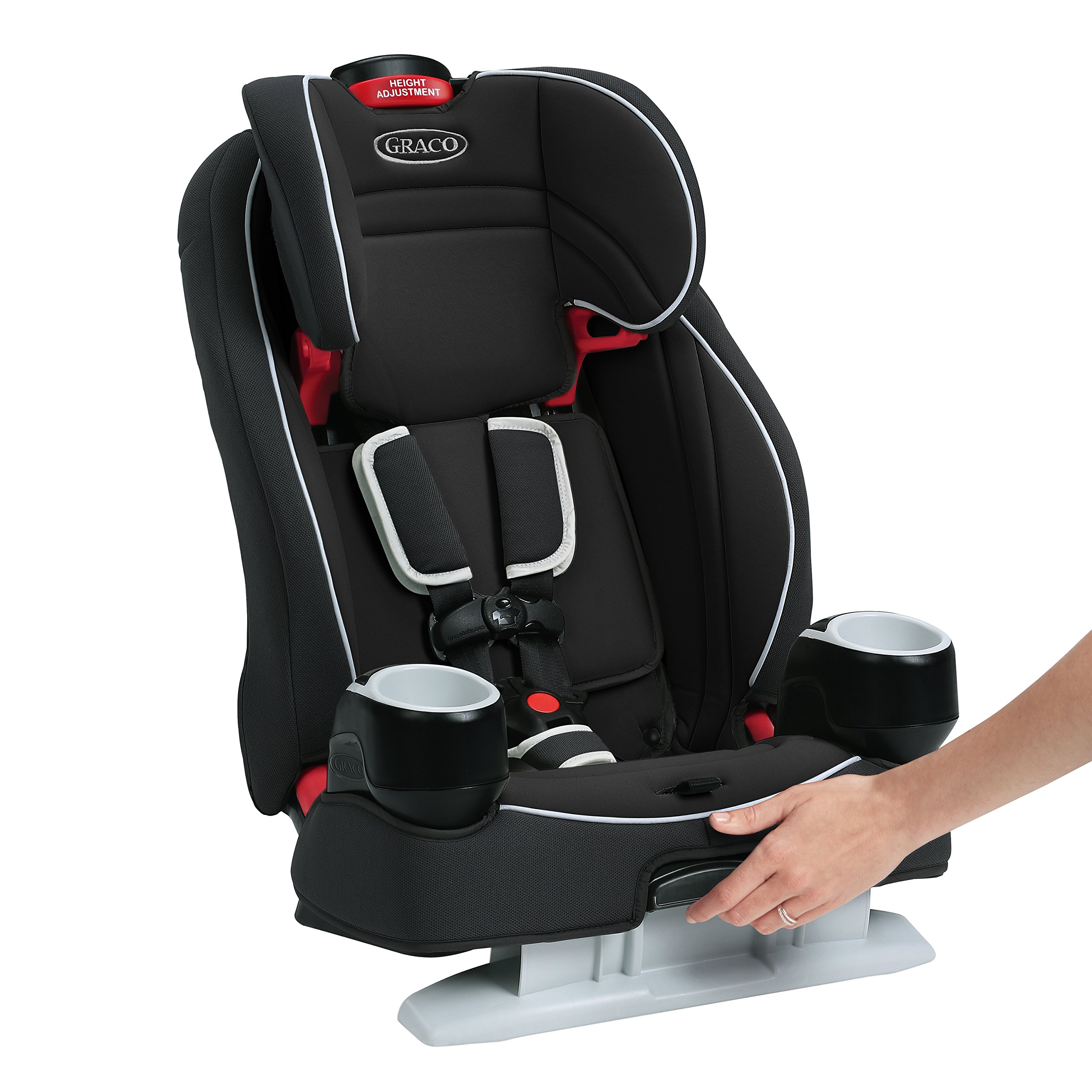 Graco Atlas 65 2-in-1 Harness Booster Car Seat, Glacier