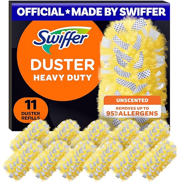 SWIFFER DUSTERS HEAVY DUTY MULTI-SURFACE DUSTER REFILLS FOR...