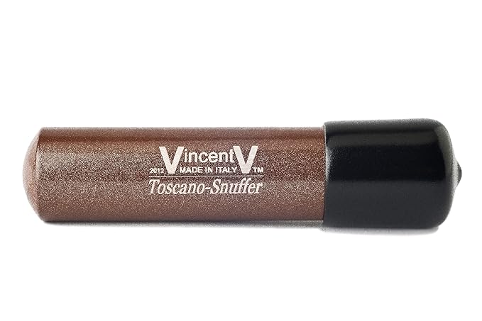 title=Made in Italy- Spegnisigaro Toscano-Snuffer Singolo Bronzo – Spegnisigaro per