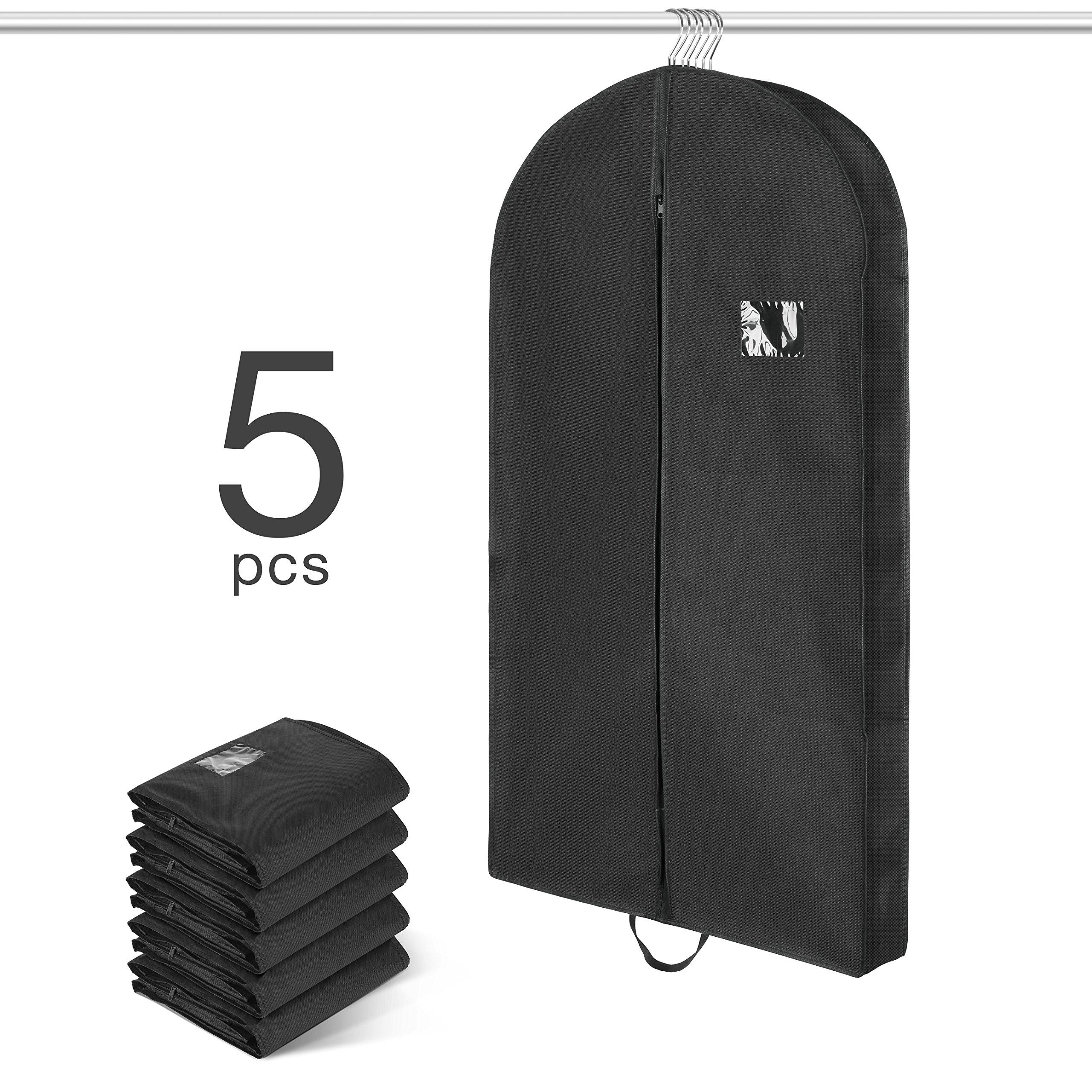 Titan Mall 42Inch Garment Bag Foldover Breathable Suit Cover With