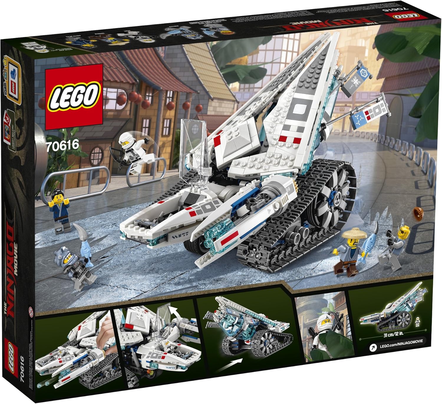 lego ninjago ice tank