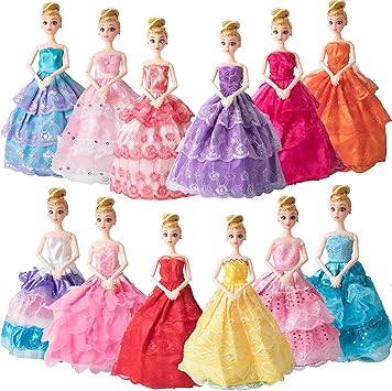 vestidos para muñecas pequeñas