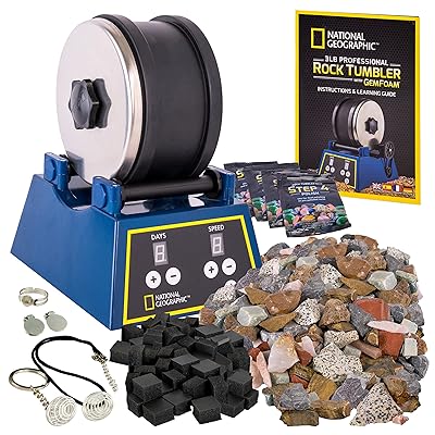 NATIONAL GEOGRAPHIC Rock Tumbler Kit Large Guyana Ubuy